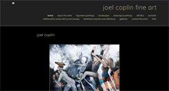 Desktop Screenshot of joelcoplinfineart.com